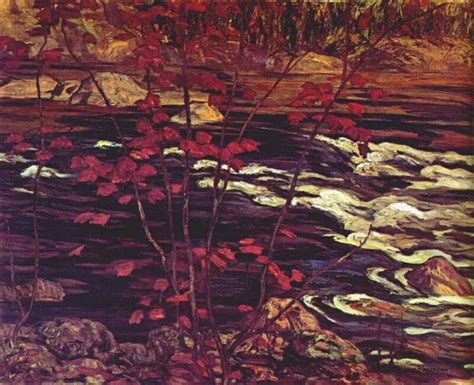 The Red Maple, 1914 - A.Y. Jackson - WikiArt.org