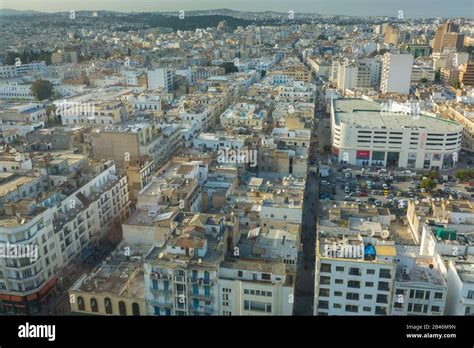 Tunis city. Tunisia. Africa. Aerial view Stock Photo - Alamy