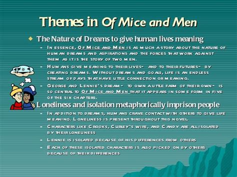 Of mice and men theme essay