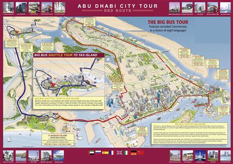 Mapas y planos de Abu Dhabi - Conmimochilacuestas