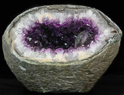 9.8" Dark Amethyst Geode From Uruguay - 22-1/2 lbs For Sale (#41901) - FossilEra.com