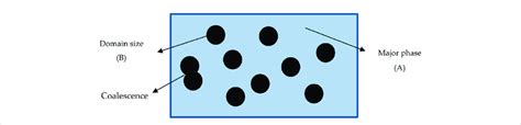 Minor phase and major phase of polymer blend (A, B). | Download Scientific Diagram