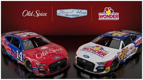 Stewart-Haas Racing drivers showcase liveries from iconic NASCAR movie ...