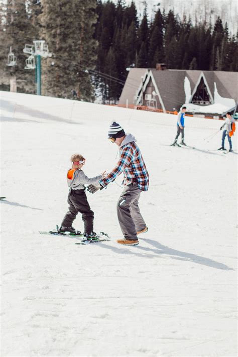 Skiing with kids at Brighton Ski Resort - Twist Me Pretty