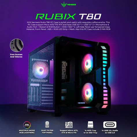 6 Rekomendasi PC Case RGB Terbaik Tahun 2022 | NYK Nemesis