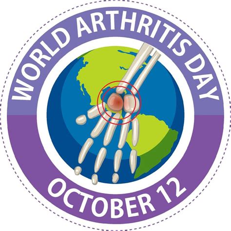 World Arthritis Day Poster Design 11132559 Vector Art at Vecteezy