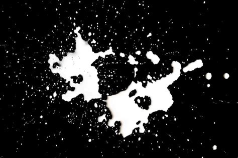 HD wallpaper: spots, white, black, splat, splatter, milk, paint ...