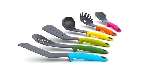 6-Piece Multi-Colored Kitchen Utensils Set