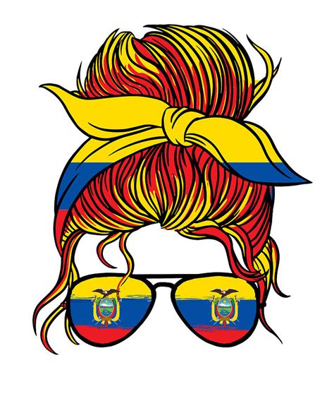 Ecuador 2022 Girl football Gift Ecuadorian flag ecuador Digital Art by Qwerty Designs - Fine Art ...