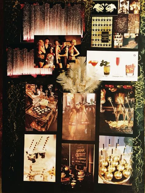 1920s party mood board | 1920s party, Mood board, 80th anniversary