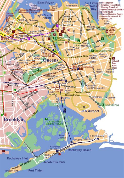 City of New York : New York Map | Queens Map