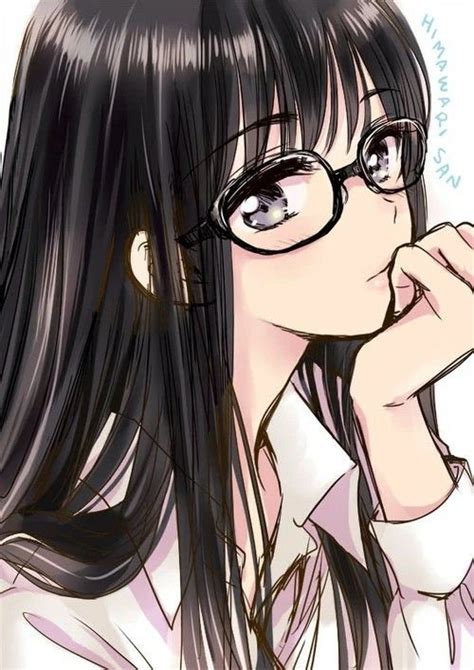 How To Draw A Girl With Glasses Anime - Howto Techno