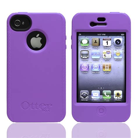 OtterBox Apple iPhone 4/ 4S Purple Impact Case Protector - 13931188 - Overstock.com Shopping ...