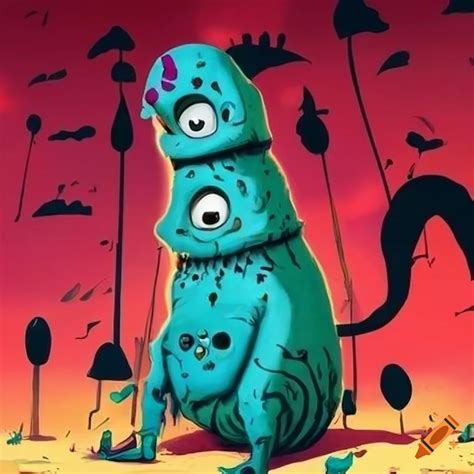 Cartoon characters in jeff soto style