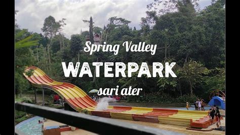 Sari Ater Waterpark | Spring Valley Waterpark | Ciater - YouTube