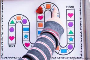 Shapes Board Game for Toddlers - Simple Fun for Kids