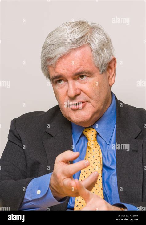 WASHINGTON, DC, USA - Newt Gingrich, former Speaker of the U. S. House ...