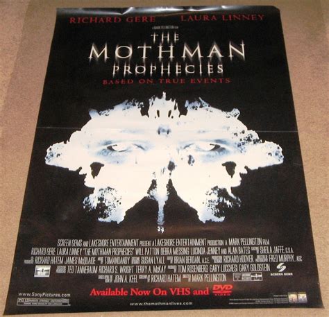 The Mothman Prophecies Movie Poster 27x40 Used John W Iwanonkiw, Debra ...