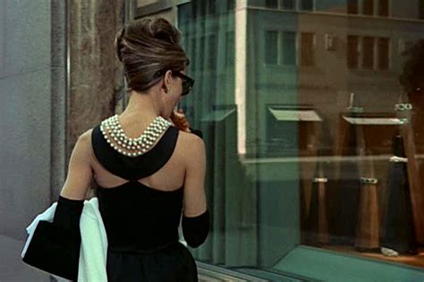 Movie Costume Lovers — Audrey Hepburn's Black Tiffany Dress From...