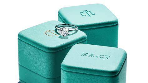Tiffany Engagement Ring In Box