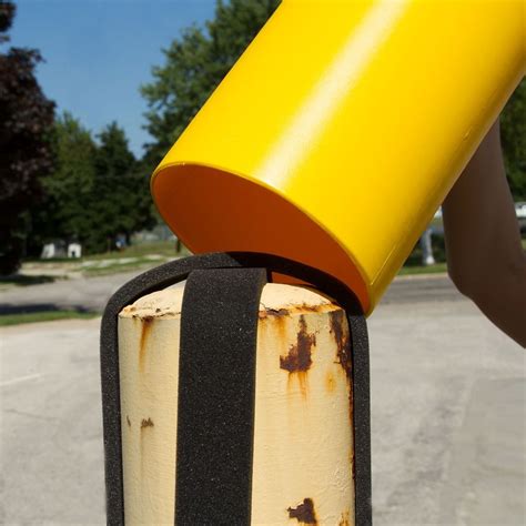 6" Diameter Guardian Safety Bollard Covers for 5.5" Diameter Bollards | Discount Ramps