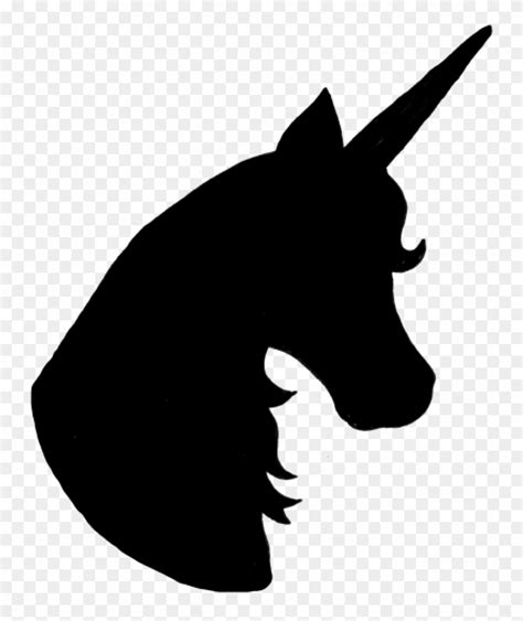 unicorn head silhouette clipart 10 free Cliparts | Download images on Clipground 2024