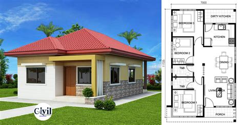 Simple Yet Elegant 3Bedrooms House Design | Engineering Discoveries