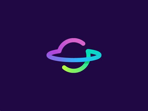 S / Planet / Space / logo design | Logo design, Planet logo, Logo inspiration