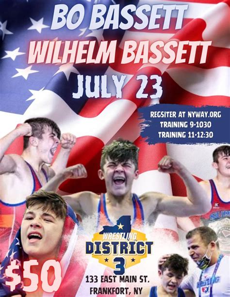 District 3 Wrestling Clinic featuring Bo Bassett