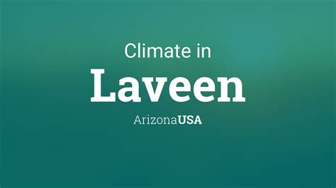 Climate & Weather Averages in Laveen, Arizona, USA