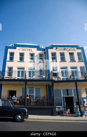 Hotel Continental in Whitstable Kent Stock Photo - Alamy