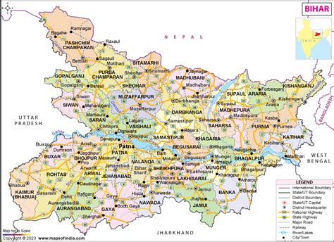 Districts Of Bihar