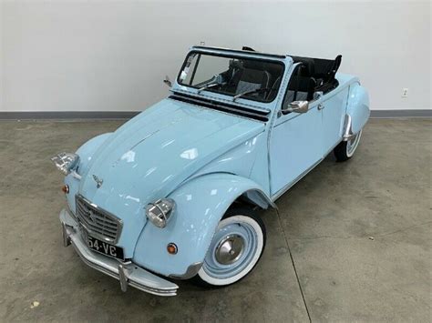 1967 Citroen 2CV Azelle Convertible 14172 Miles Blue Convertible Manual for sale: photos ...