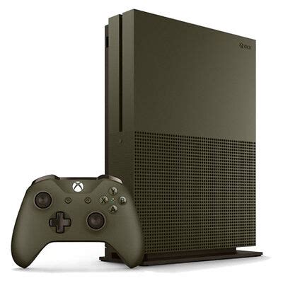 Microsoft Xbox One S Battlefield 1: Military Green Special Edition ...