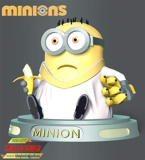 The Minion - 3D Print Model by Bon Bon Art