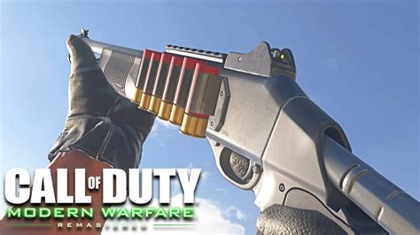 "M1014" semi-automatic shotgun (Call of Duty: Modern Warfare Remastered) - YouTube