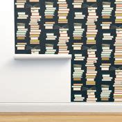 pile of books___ Wallpaper | Spoonflower