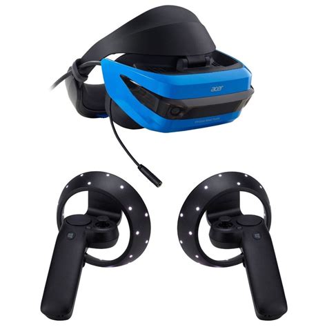 NEW Acer Windows VR Mixed Reality Headset with 2 Motion Controllers ...