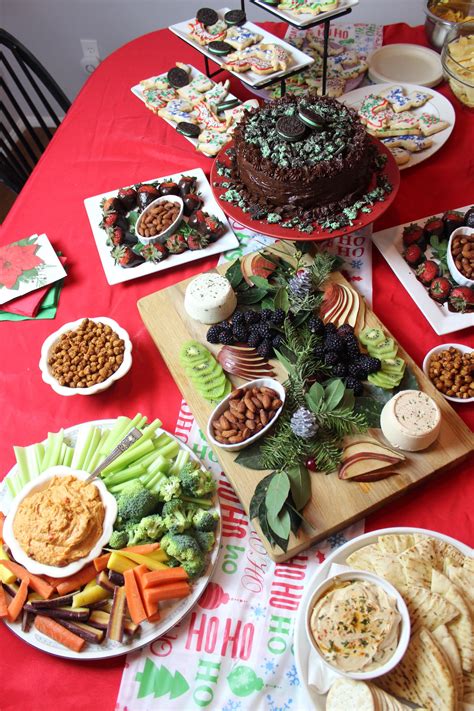 Gourmet Vegan Christmas Party Spread! : r/vegan