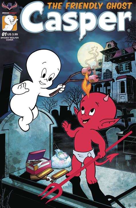 CASPER THE FRIENDLY GHOST #1 SPOOKY WOLFER CVR (MAR171276) | Retro ...