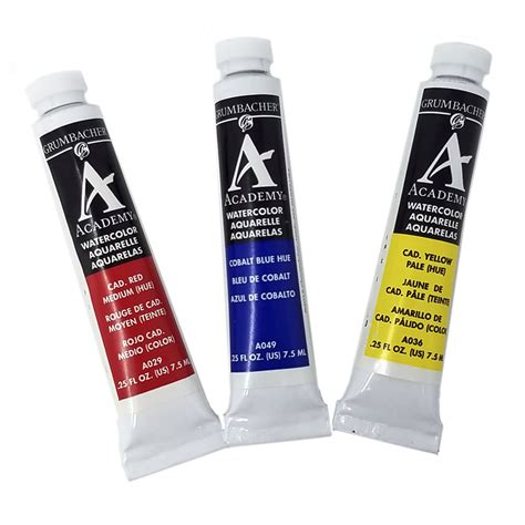 Watercolor Paint Set (Red, Yellow & Blue) - Supplies | Oak Meadow