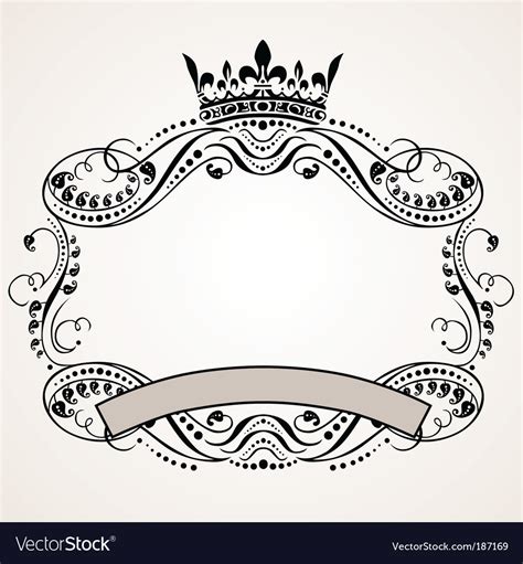 Ornament border Royalty Free Vector Image - VectorStock