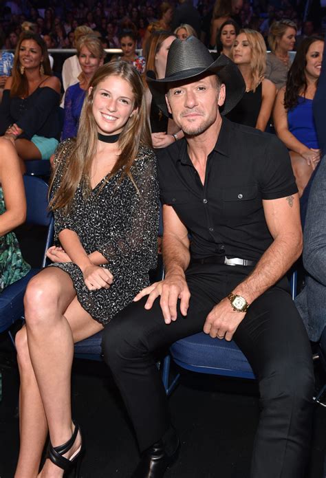 Tim McGraw and Daughter at CMT Awards 2016 | POPSUGAR Celebrity