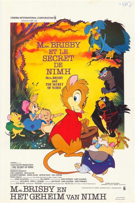 The Secret of NIMH Movie Poster Print (11 x 17) - Item # MOVIH3079 - Posterazzi