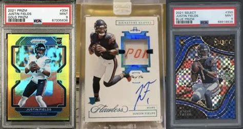 Top 3 Justin Fields rookie cards | fivecardguys