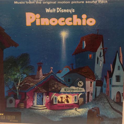 Leigh Harline, Ned Washington – Walt Disney's Pinocchio - Music From ...