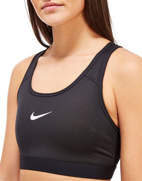 Nike Pro Classic Sports Bra in Black | Lyst