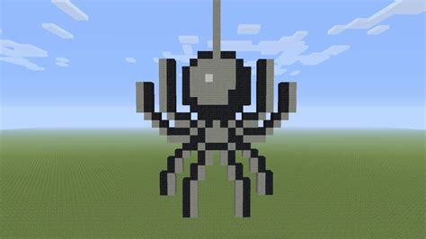 Minecraft Pixel Art - Spider | Minecraft pixel art, Pixel art, Pixel