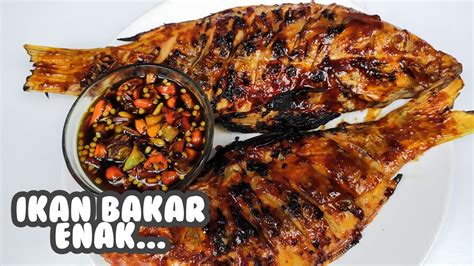 RESEP IKAN MAS BAKAR - SUMPAH INI ENAK BANGET - YouTube