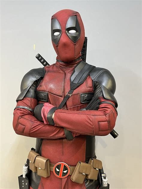 Deadpool Custom Cosplay Movie Accurate Costume - Etsy